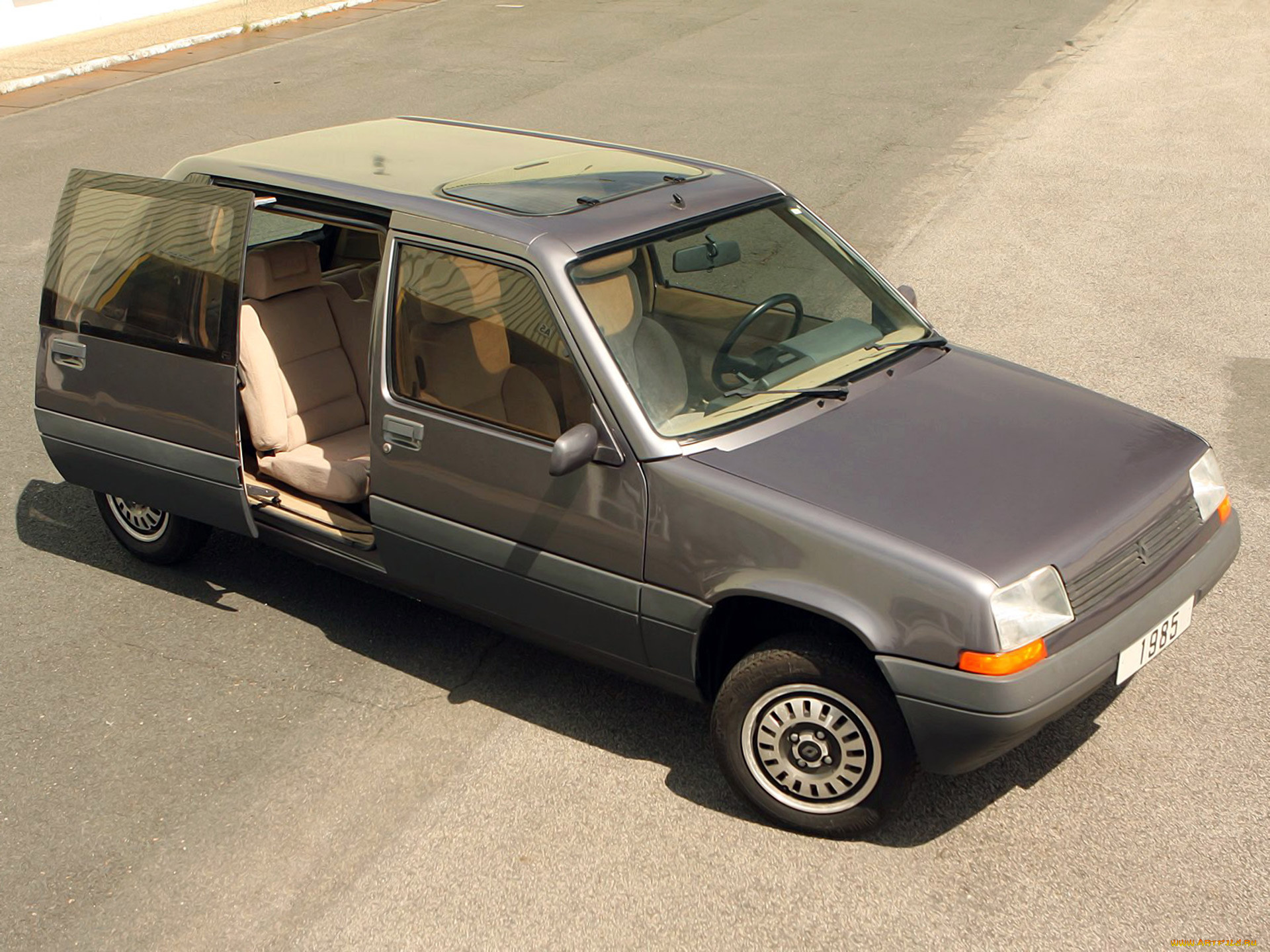 renault super van cinq concept 1985, , renault, super, concept, cinq, van, 1985